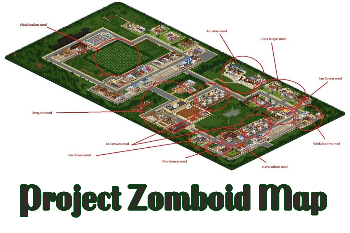 The World Of Project Zomboid Exploring The Expansive Maps And Their 