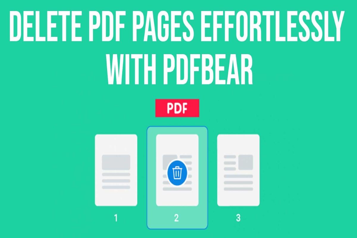 Delete pages from pdf