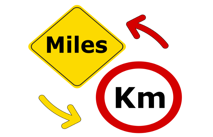 80 Km to Miles conversion factor