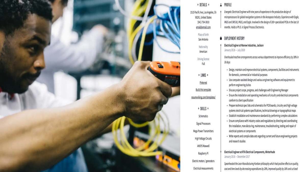 5 Tips to Make your Electrical Engineer Resume Shine