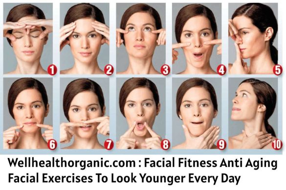 Wellhealthorganic.com : Facial Fitness Anti Aging Facial Exercises To Look Younger Every Day