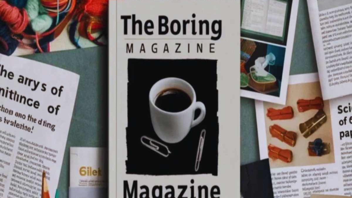 Theboringmagazinecom